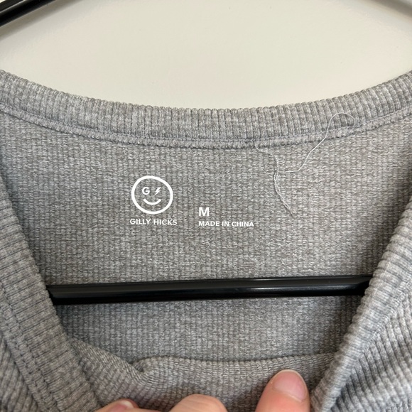 Gray Short Sleeve Top - Picture 2 of 3